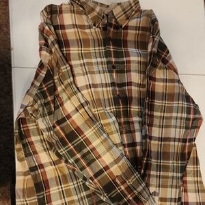 Arrow Men's Plaid Shirt - Brown and Green